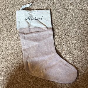 Michael Christmas Stocking